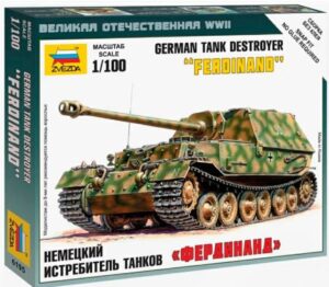 Zvezda: 1:100 Sd.Kfz.184 Ferdinand Heavy Tank Destroyer (ZVE6195)