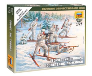 Zvezda: 1:72 Soviet Ski Troops 1939-1945 (ZVE6199)