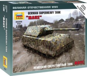 Zvezda: 1:100 German Tank Maus (ZVE6213)