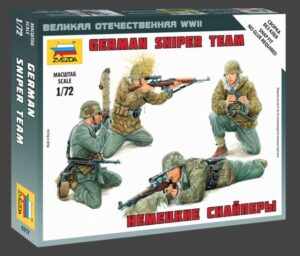 Zvezda: 1:72 German Sniper Team WWII (ZVE6217)