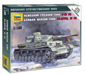 Zvezda: 1:100 Panzer IV Ausf H Long Gun  (ZVE6251)