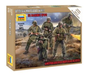 Zvezda: 1:72 US Marines WWII (ZVE6279)
