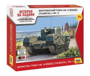 Zvezda: 1:100 Churchill Mk. V Infantry Tank Mk. IV (ZVE6294)