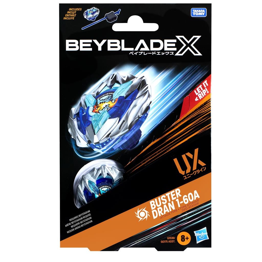 Beyblade X: Buster Dran 1-60A UX Starter Pack Set