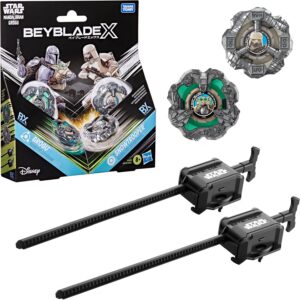 Beyblade X: Star Wars Grogu Vs Snow Trooper Starter Pack