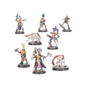 Pre Venta 19/09/2026 – Necromunda: Escher Gang Matriarchs & Phyrr Cats (301-75)