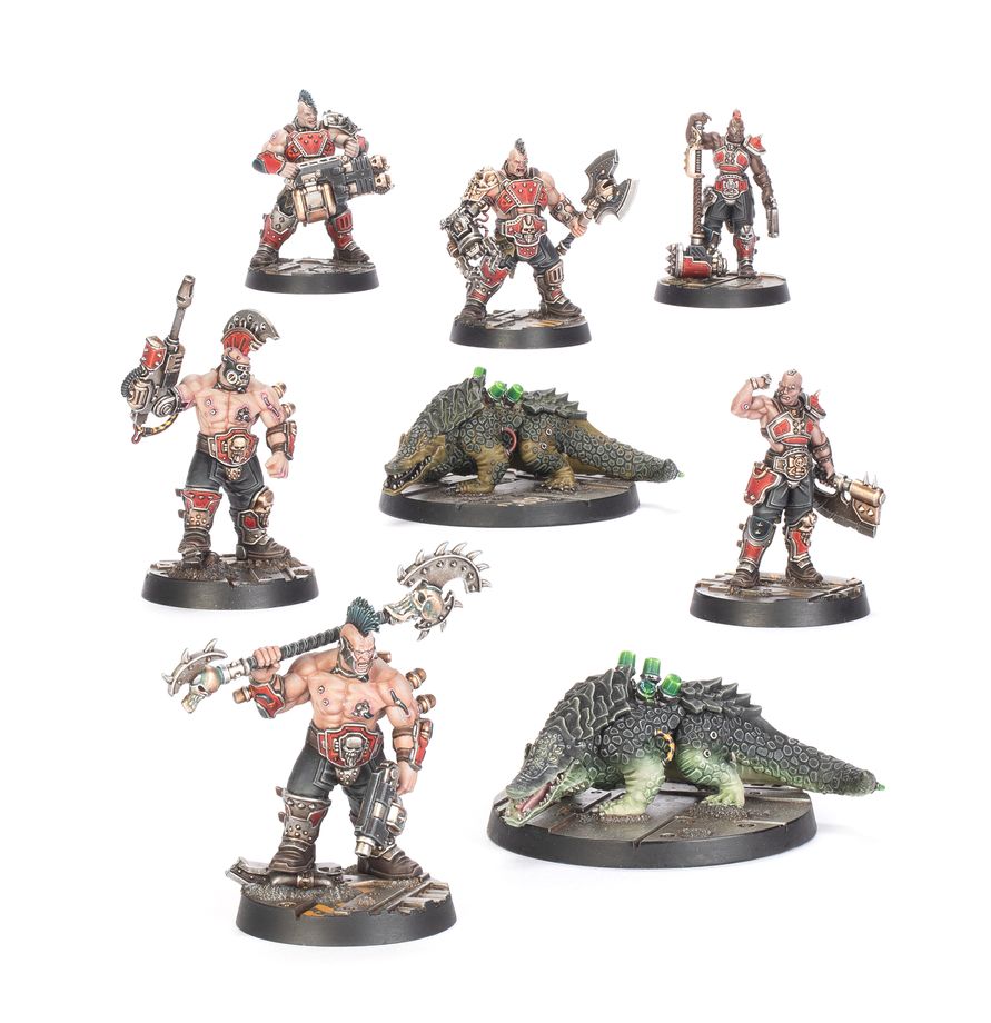 Necromunda: Forge Bosses & Sumpkrocs (301-76)