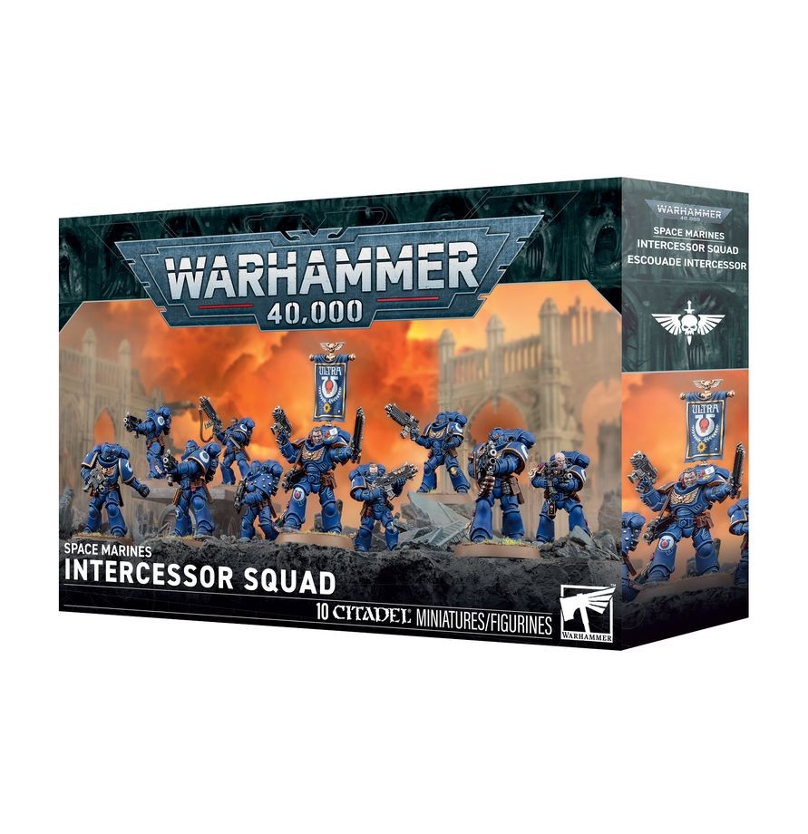 Pre Venta 03/10/2026 - Space Marines: Escuadra de Intercesores (48-115)