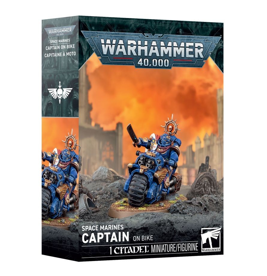 Pre Venta 03/10/2026 - Space Marines: Capitan en Moto (48-113)
