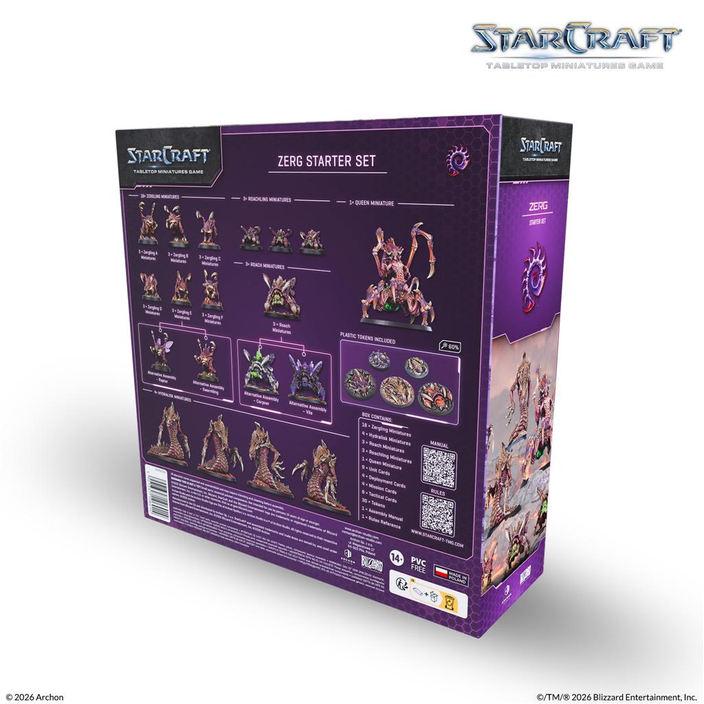 StarCraft The Miniatures Game: Zerg Starter Set - Imagen 2