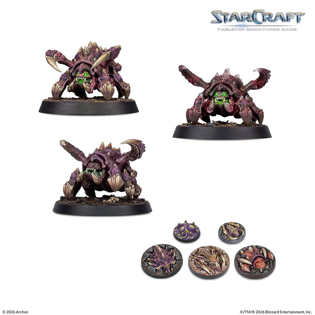 StarCraft The Miniatures Game: Zerg Starter Set - Imagen 5