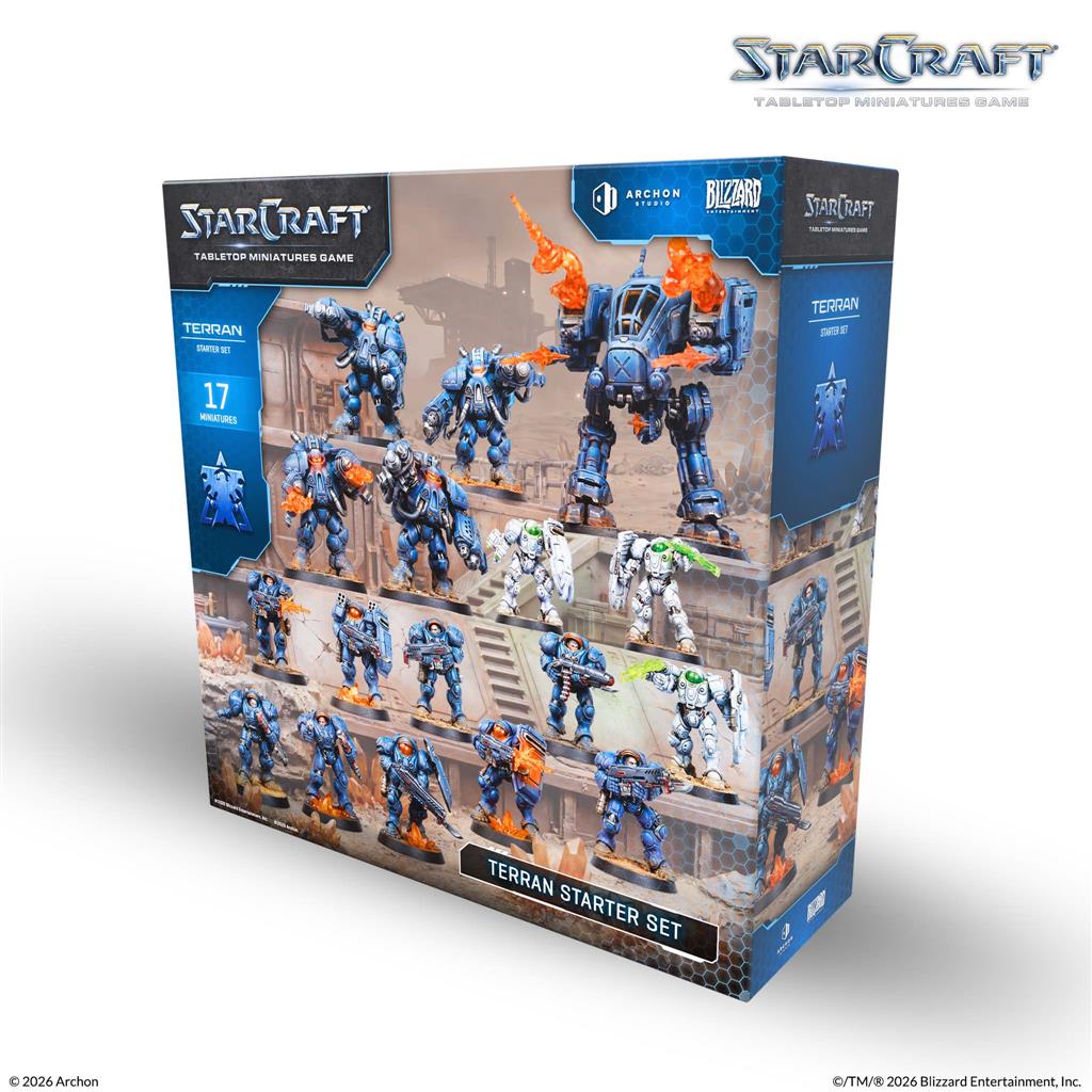 StarCraft The Miniatures Game: Terran Starter Set