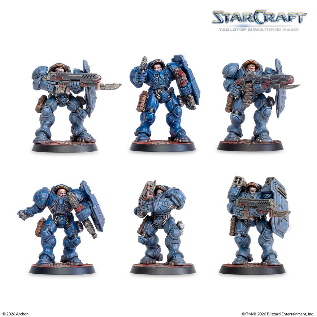 StarCraft The Miniatures Game: Terran Starter Set - Imagen 5