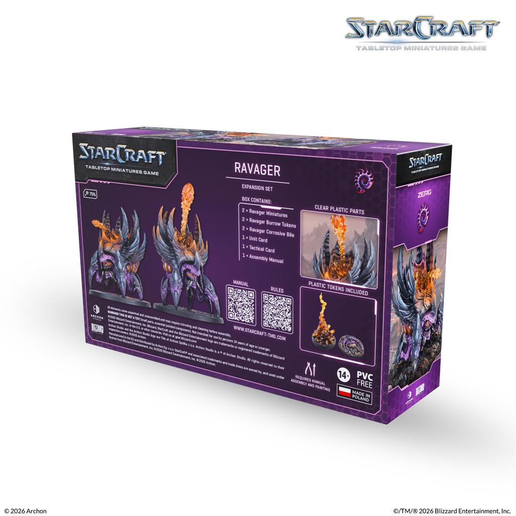 StarCraft The Miniatures Game: Zerg Expansion Set: Ravager - Imagen 2