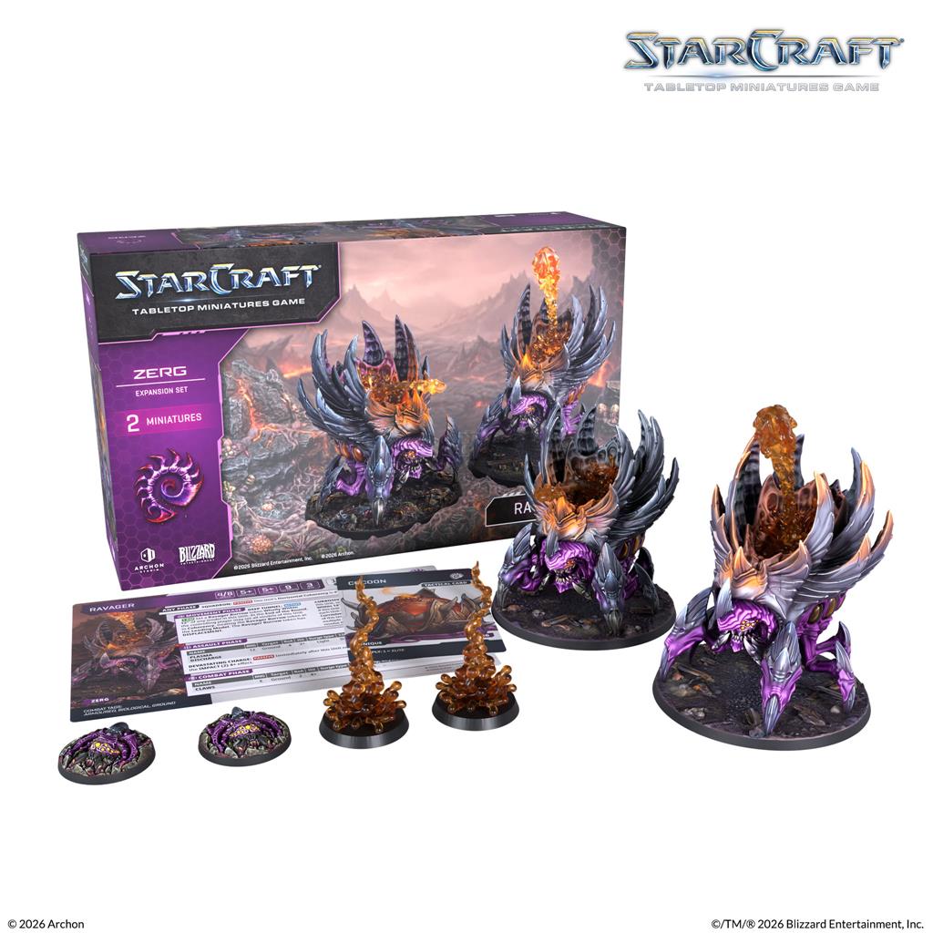 StarCraft The Miniatures Game: Zerg Expansion Set: Ravager - Imagen 3