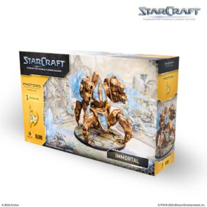 Pre Venta 22/09/2026 – StarCraft The Miniatures Game: Protoss Expansion Set: Immortal