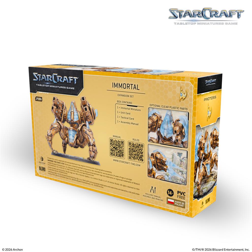StarCraft The Miniatures Game: Protoss Expansion Set: Immortal - Imagen 2