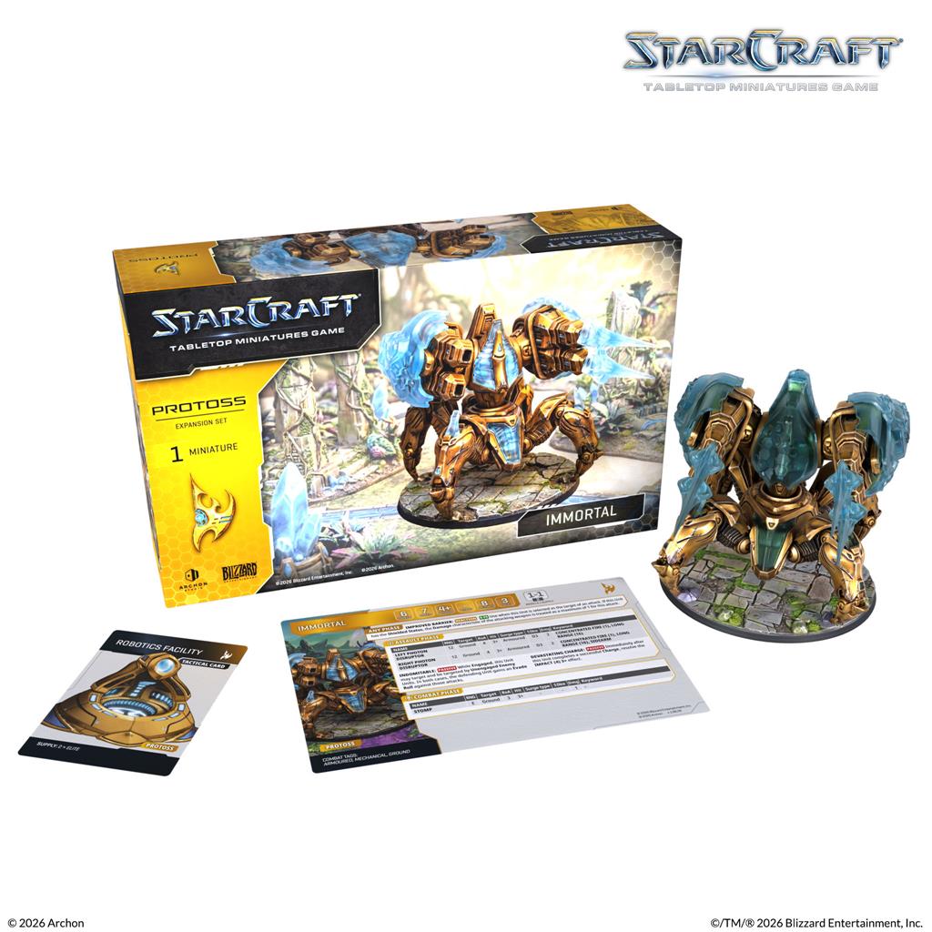 StarCraft The Miniatures Game: Protoss Expansion Set: Immortal - Imagen 3