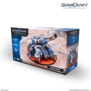 Pre Venta 22/09/2026 – StarCraft The Miniatures Game: Terran Expansion Set: Siege Tank