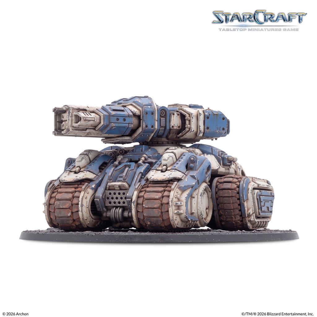 StarCraft The Miniatures Game: Terran Expansion Set: Siege Tank - Imagen 5
