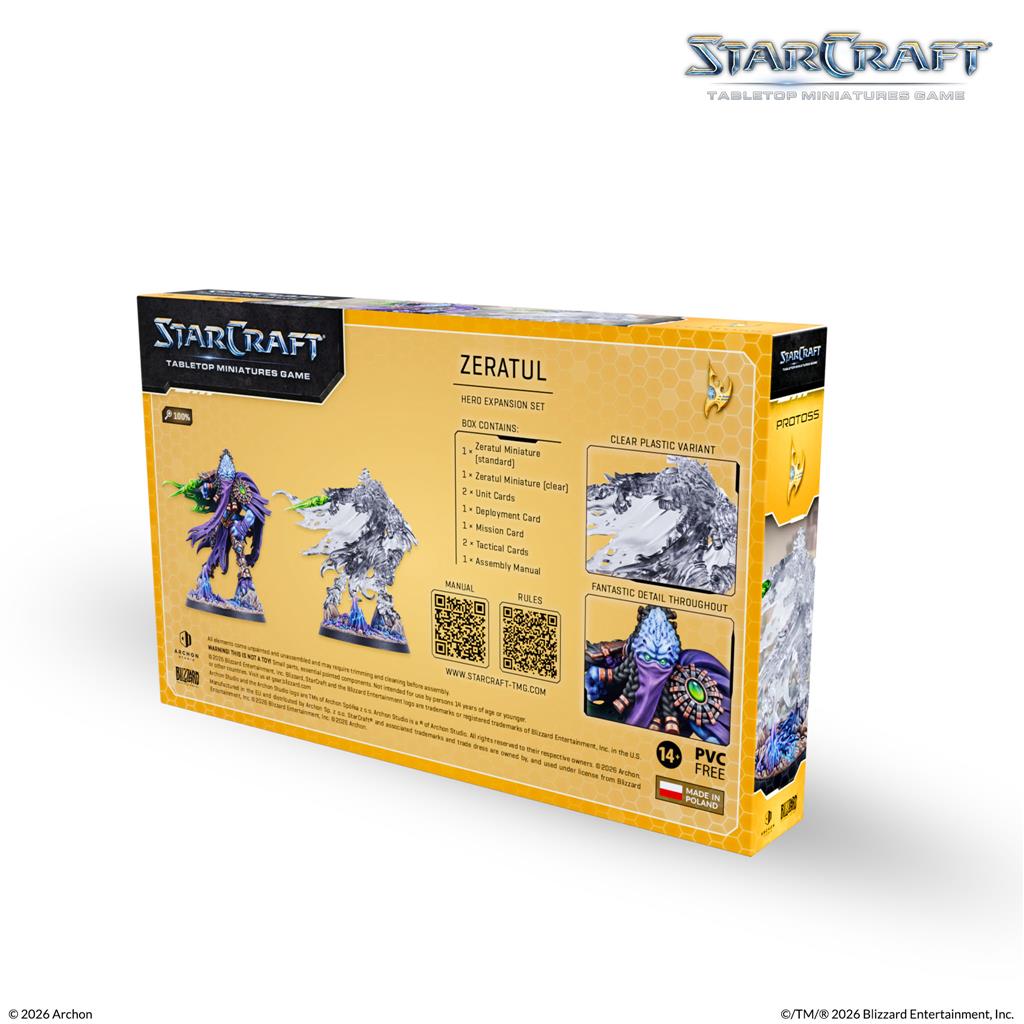 StarCraft The Miniatures Game: Protoss Hero Expansion Set: Zeratul - Imagen 2