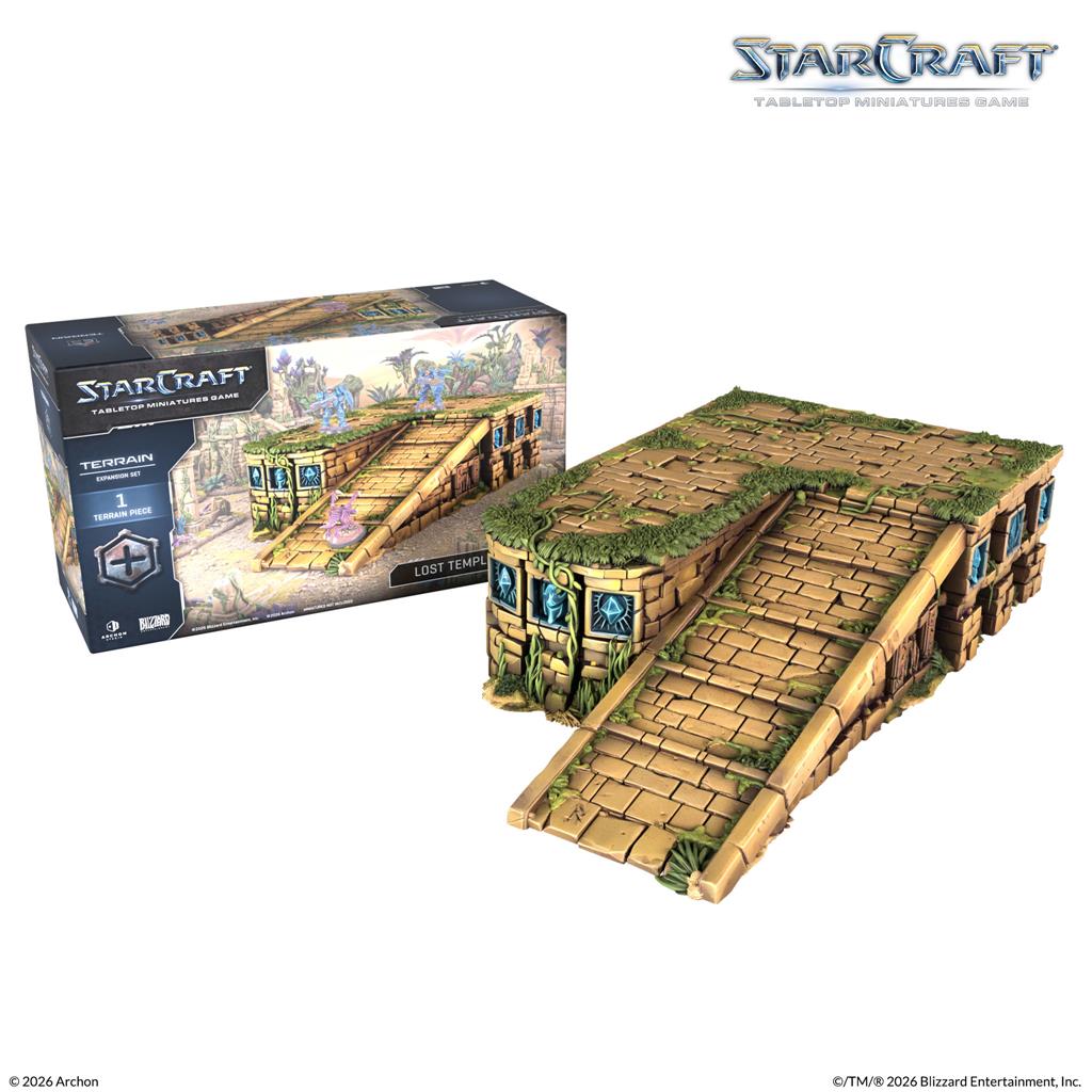 Pre Venta 22/09/2026 - StarCraft The Miniatures Game: Terrain Expansion Set: Lost Temple Ramp - Imagen 3
