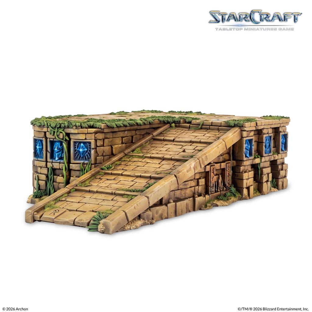 Pre Venta 22/09/2026 - StarCraft The Miniatures Game: Terrain Expansion Set: Lost Temple Ramp - Imagen 4