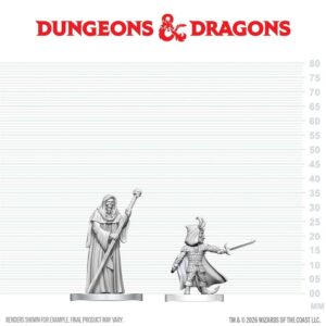 D&D Nolzur’s Marvelous Miniatures: Cultist of Bhaal & Cultist of Myrkul