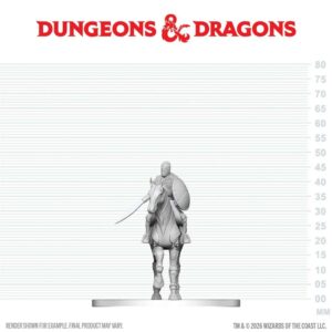 D&D Nolzur’s Marvelous Miniatures: Nimblewright Steed With Rider
