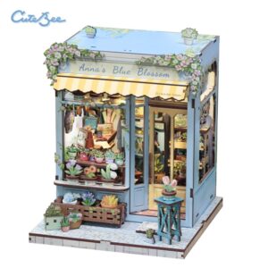 Cutebee: Miniature House Anna’s Blue Blossom 255 piezas