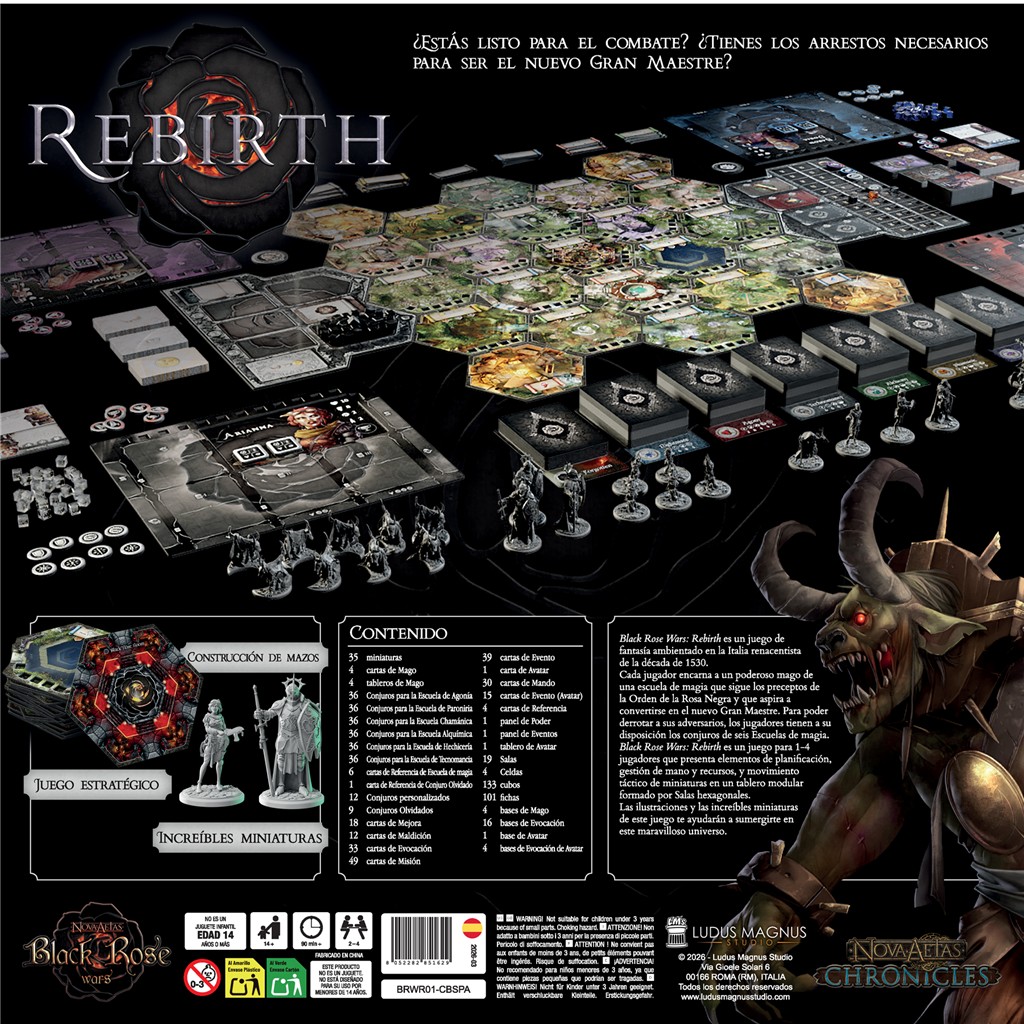 Black Rose Wars Rebirth (Español) - Imagen 3