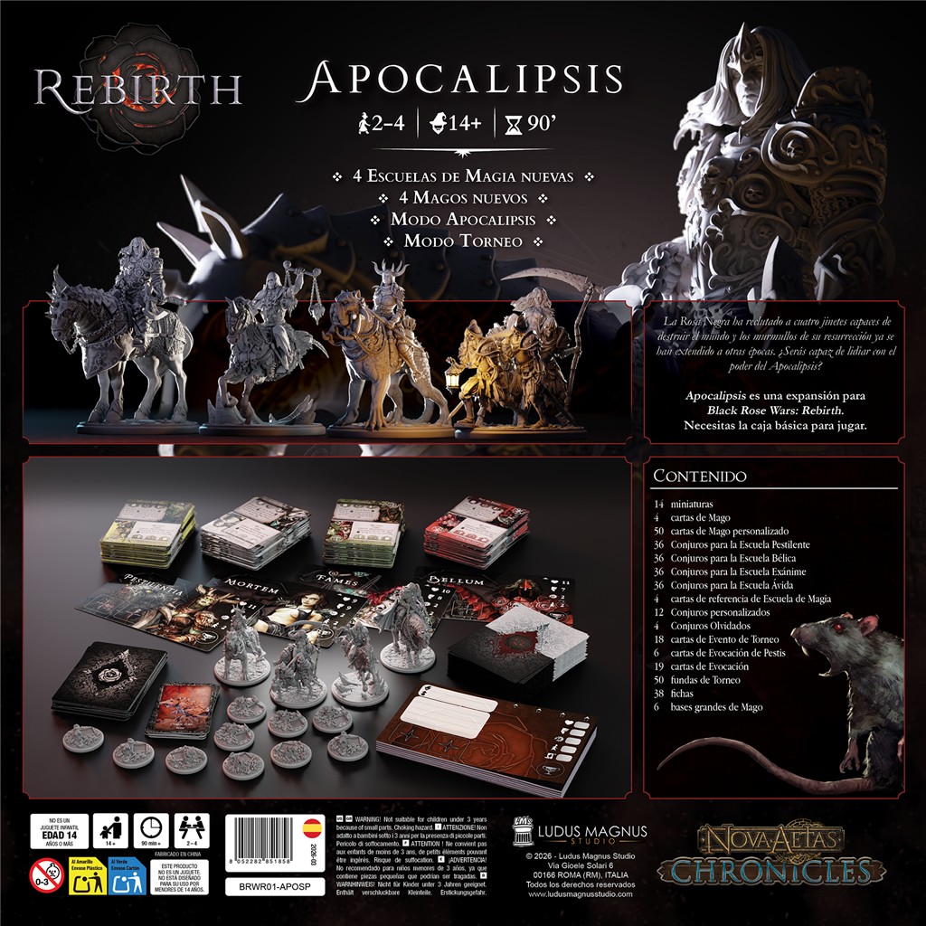 Black Rose Wars Rebirth: Apocalipsis (Español) - Imagen 3