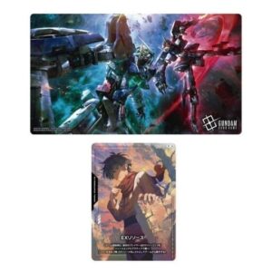 Gundam Card Game: Playmat and Card Set Mobile Suit Gundam 00 – (Ingles)