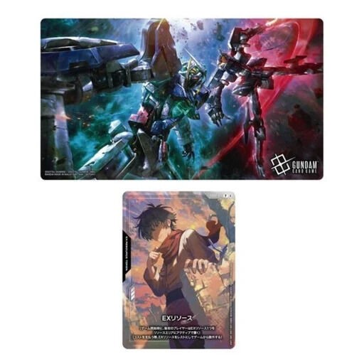 Gundam Card Game: Playmat and Card Set Mobile Suit Gundam 00 - (Ingles)
