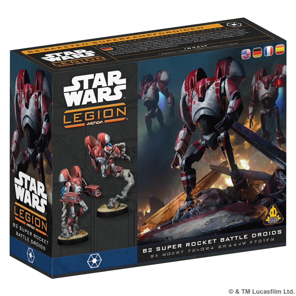 Star Wars Legión: Super Battle Droids Rocket Troopers