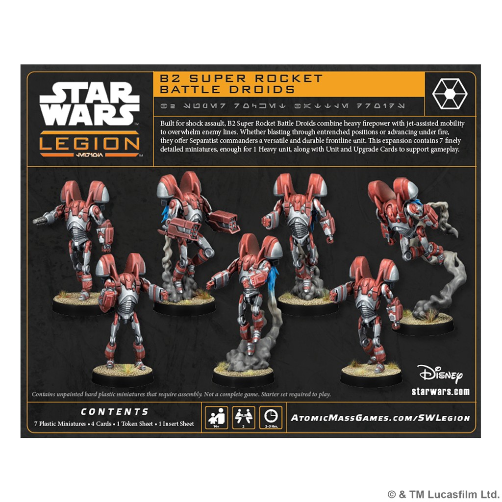 Star Wars Legión: Super Battle Droids Rocket Troopers - Imagen 2