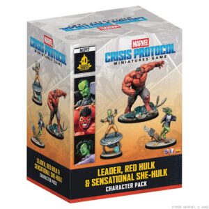 Pre Venta 13/11/2026. Marvel Crisis Protocol: Leader, Red Hulk & Sensational She-Hulk