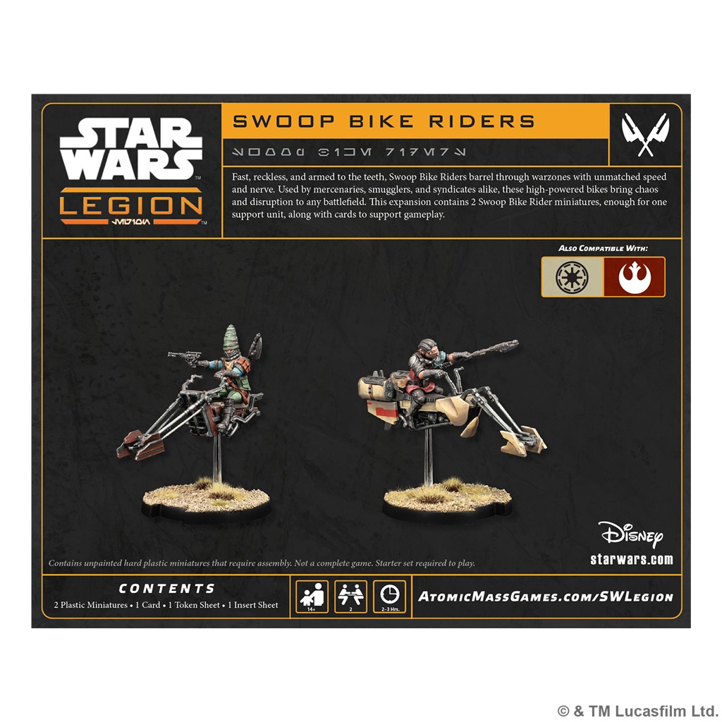 Pre Venta 13/11/2026. Star Wars Legión: Swoop Bike Riders - Imagen 2
