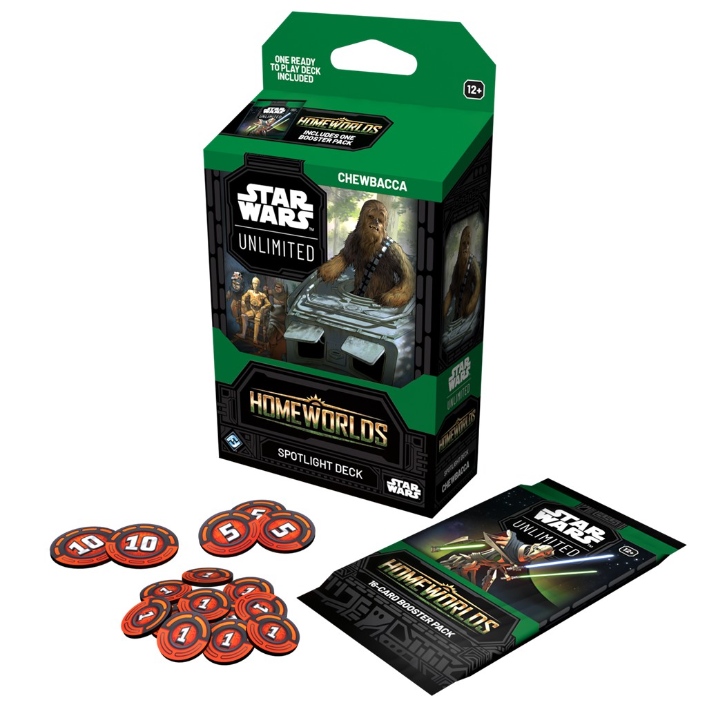 Star Wars Unlimited: Homeworlds - Spotlight Decks (Chewbacca) - Inglés