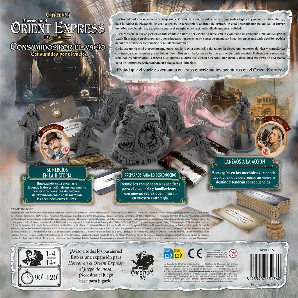 Pre Venta 29/01/2027. Horror en el Orient Express: Consumidos por el vacío - Imagen 3