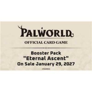 Pre Venta 29/01/2027 – Palworld: Booster Box – Eternal Ascent (12x Boosters) (BP03) – (EN)