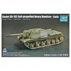 Trumpeter: 1:72 – Soviet SU-152 Self-propelled Heavy Howitzer-Early (07129)