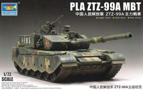 Trumpeter: 1:72 - PLA ZTZ-99A MBT (07171)