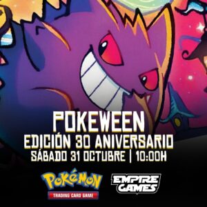 Pokéween 2026 edición 30th aniversario – [31/10/26 – 10:00]