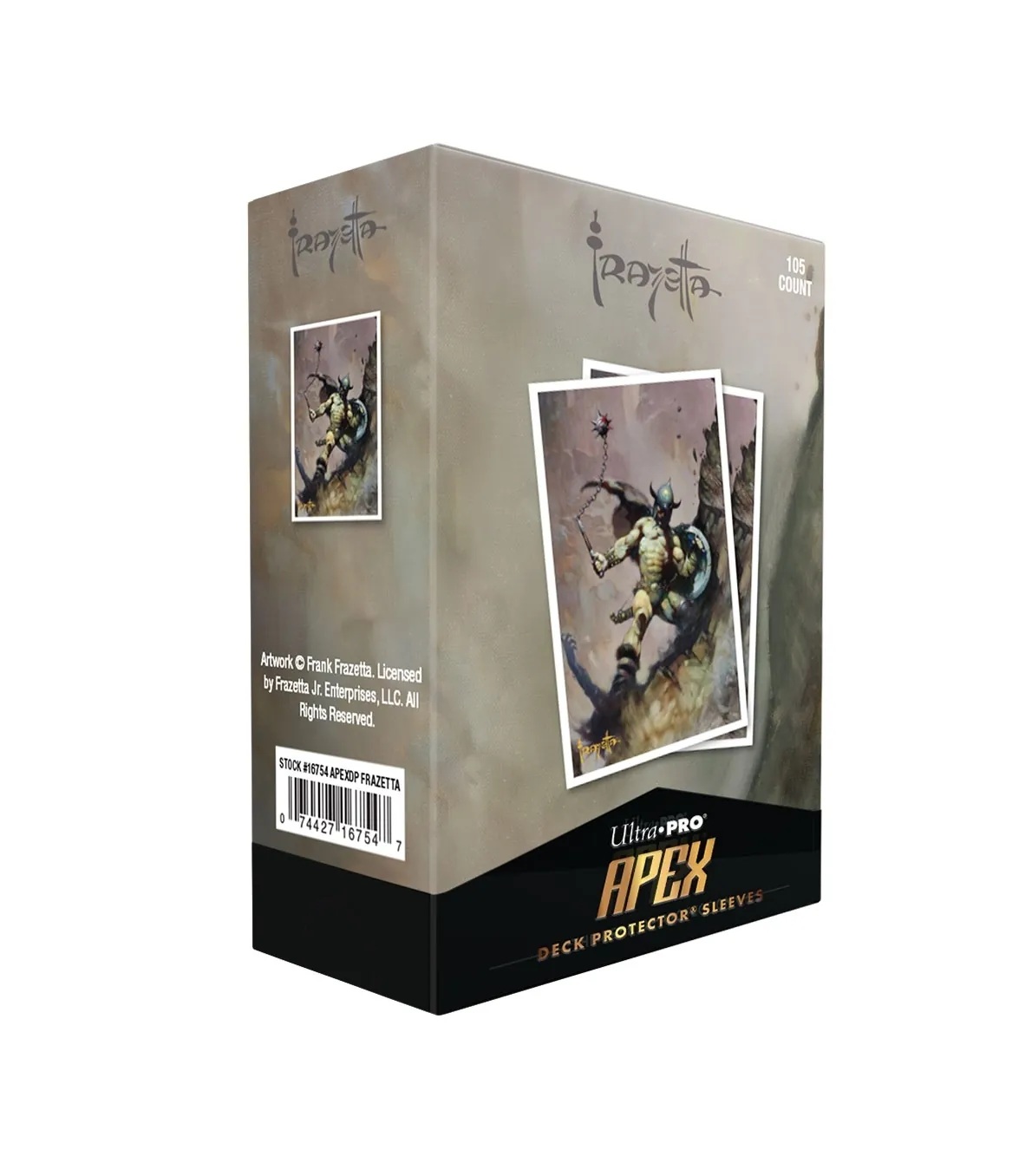 Ultra Pro: Frank Frazetta Fundas - Warrior with ball and chain