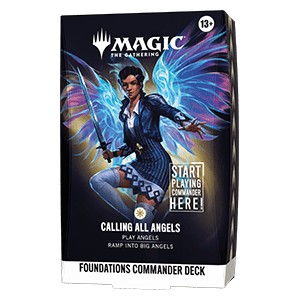 MTG Foundations Commander Deck: Calling All Angels (Ingles)