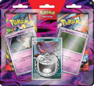 Pokemon TCG: Enhanced 2-Pack Blister (Gengar, Marshadow & Team Rocket’s Mimikyu) (Español)