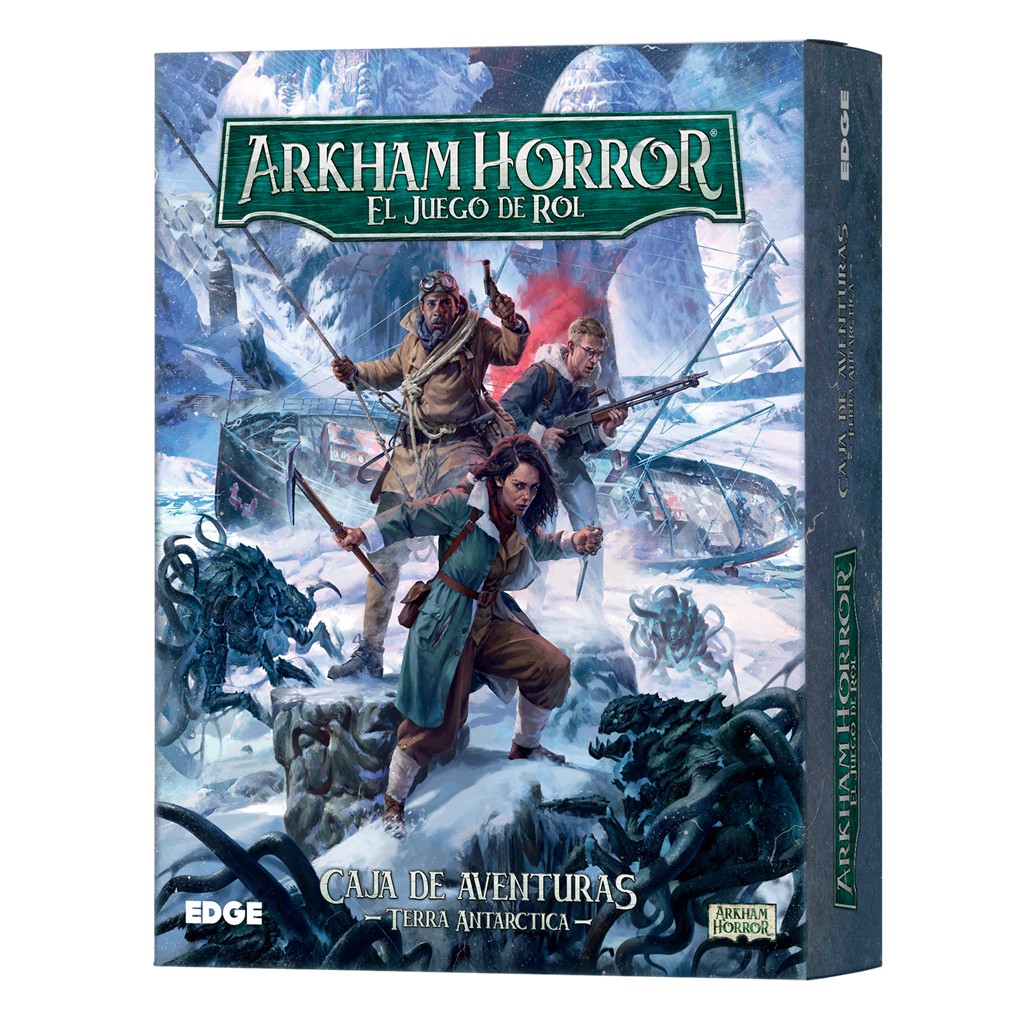 Pre Venta 27/11/2026. Arkham Horror RPG: Terra Antarctica