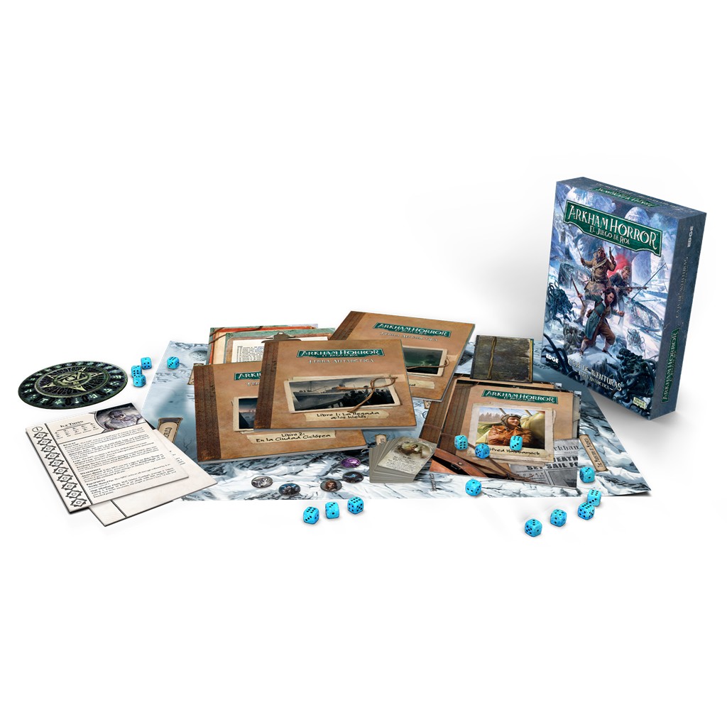 Pre Venta 27/11/2026. Arkham Horror RPG: Terra Antarctica - Imagen 2