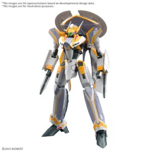 Macross:  1/10 HG VF-31E Siegfried (Chuck Mustang Use)